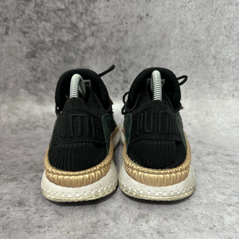 Puma Tsugi Shinsei Metallic Sneakers Women's 8.5 Black Rose Gold Ignite